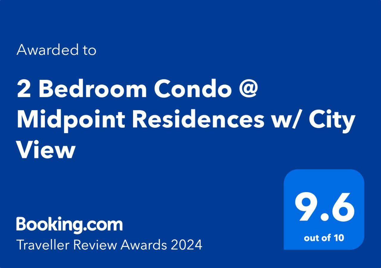 2 Bedroom Condo @ Midpoint Residences W/ City View Mandaue Exterior foto